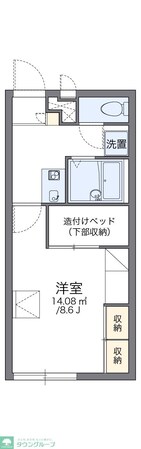 レオパレス桜の物件間取画像